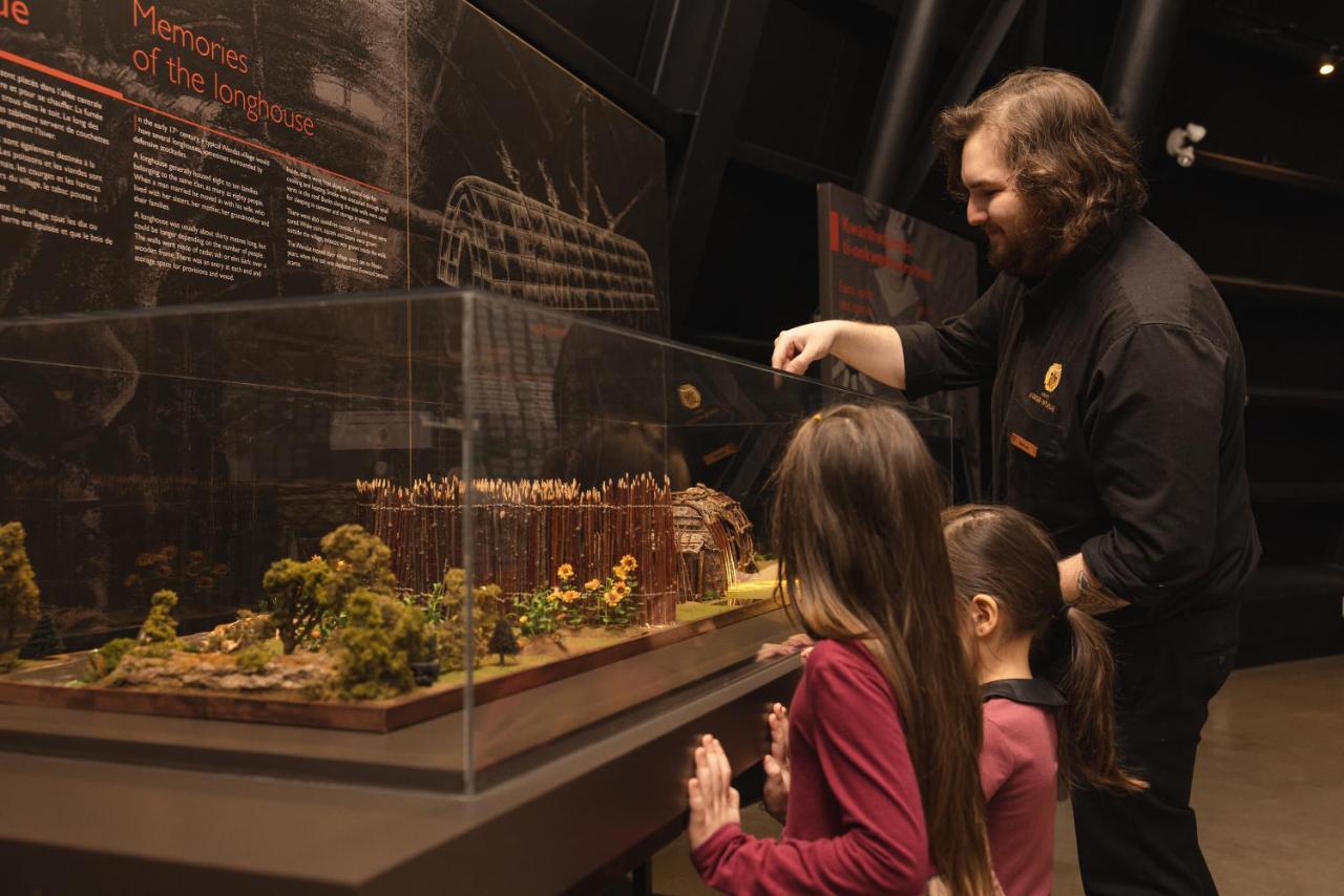 Hotel-Musee Premieres Nations Wendake Εξωτερικό φωτογραφία